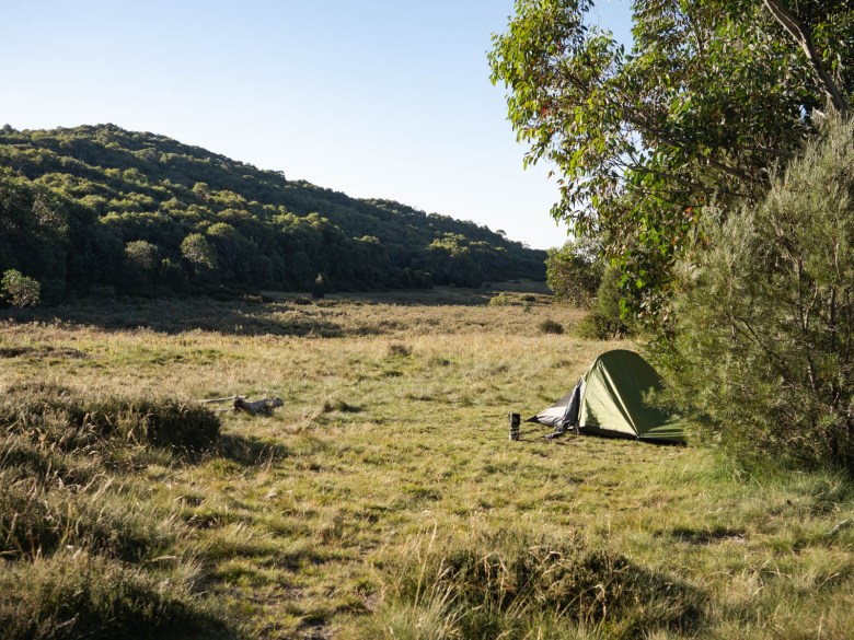Zona de acampada del monte McLeod