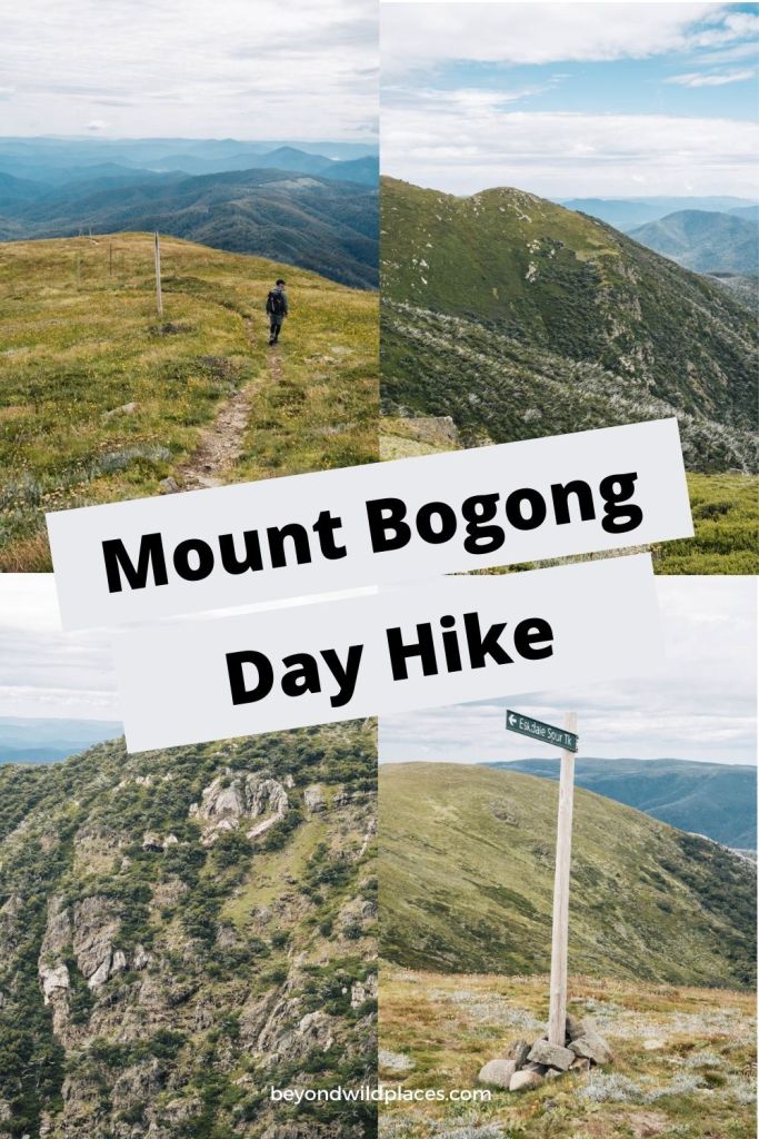 Alfiler de caminata al monte Bogong