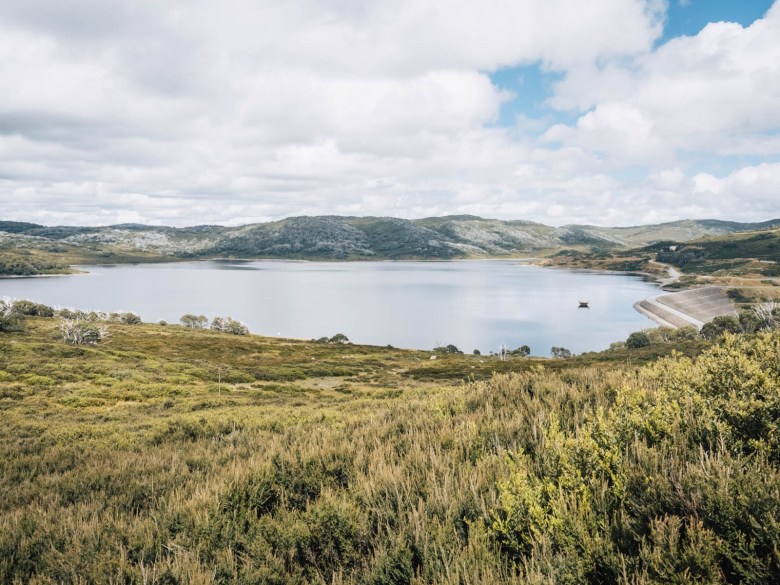 Presa de Rocky Valley en Falls Creek