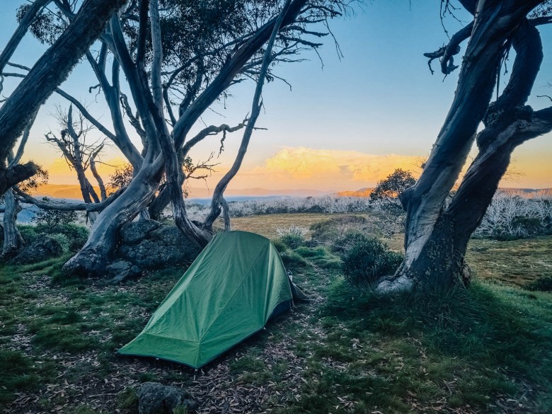 Camping en Cope Hut