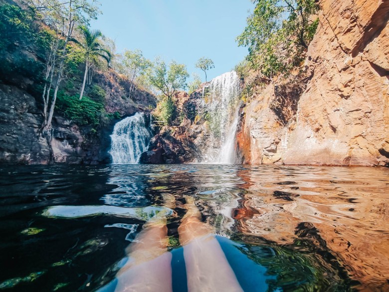 Nadar en el Parque Nacional Litchfield