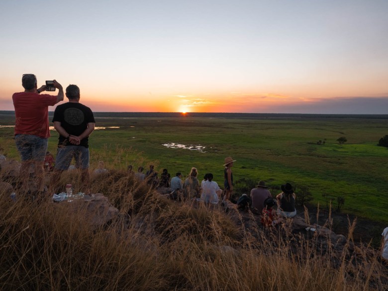 Atardecer en Ubirr