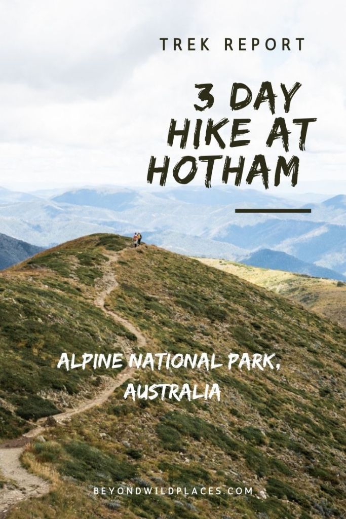 Caminata de varios días Hotham pin