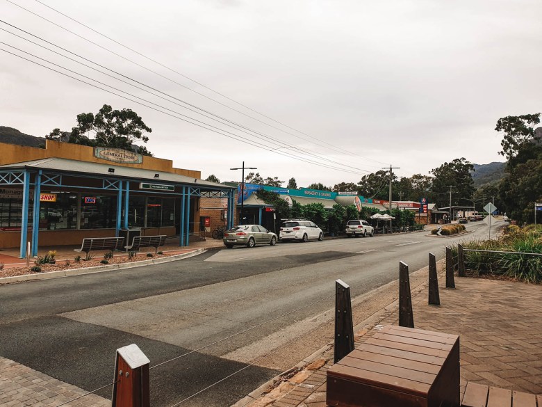 Calle principal de Halls Gap