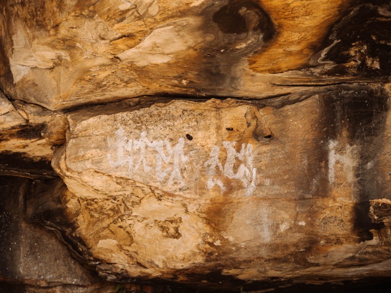 arte rupestre de los Grampianos
