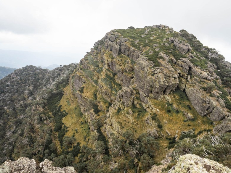 Pico lateral en Mount Cobbler