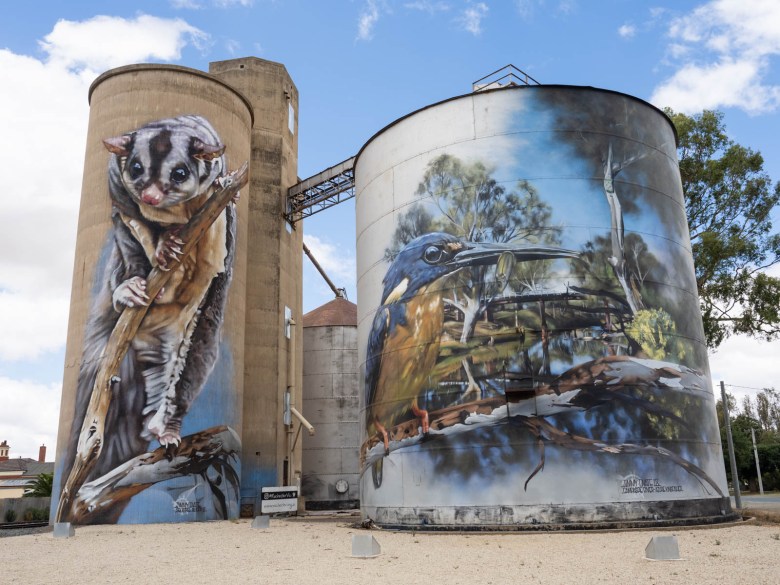 Arte del silo de Rochester