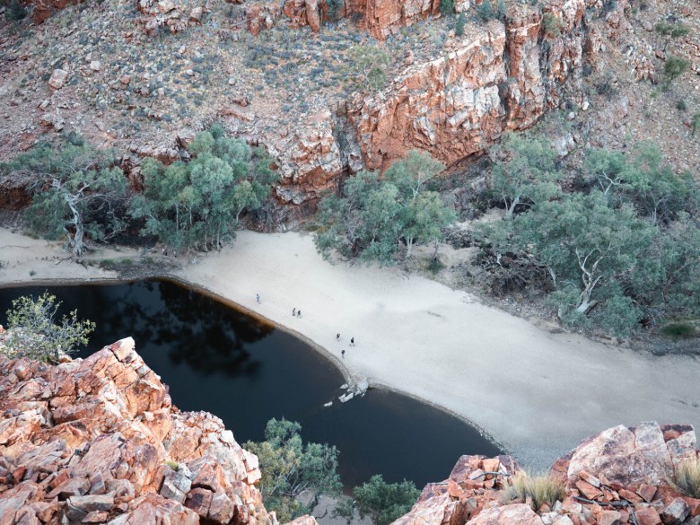 Vista desde el mirador Ghost Gum