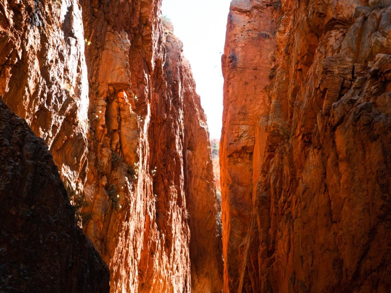 Standley Chasm al mediodía