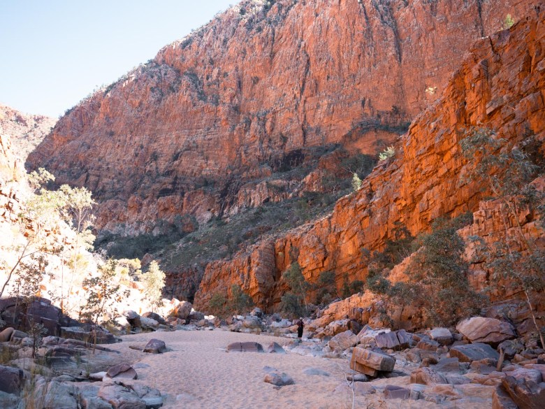 Paseo por el desfiladero de Ormiston