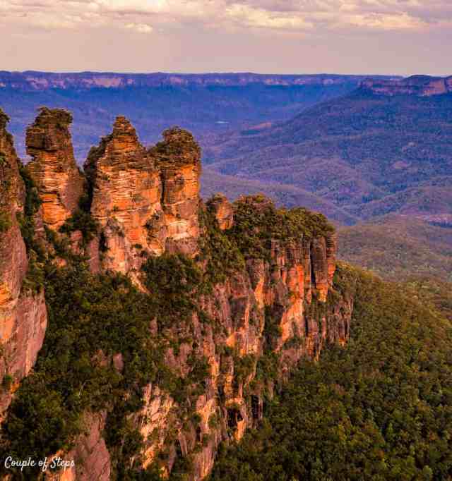 Tres hermanas, mirador de Echo Point