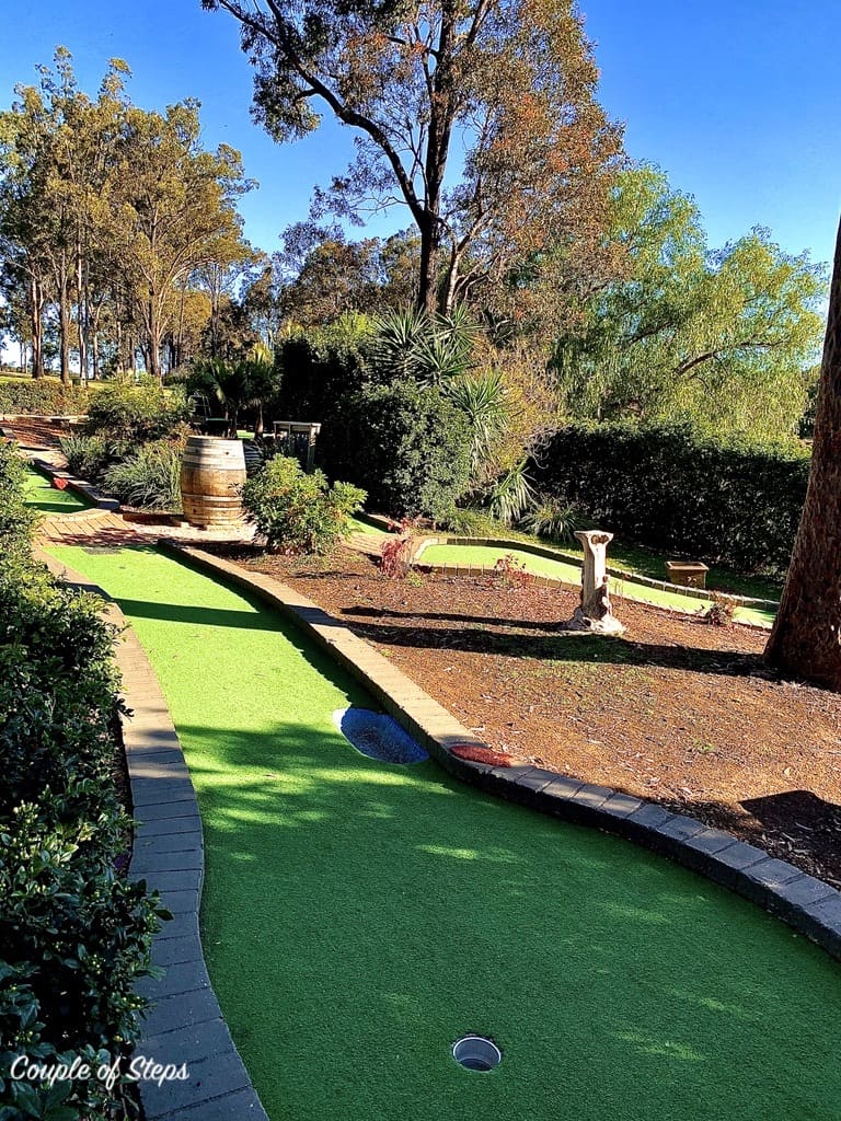 Golf acuático y minigolf de Hunter Valley Gardens