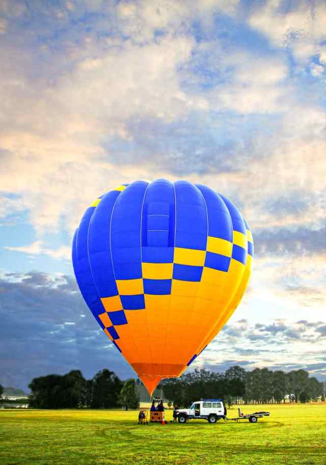 Paseo en globo aerostático por Hunter Valley