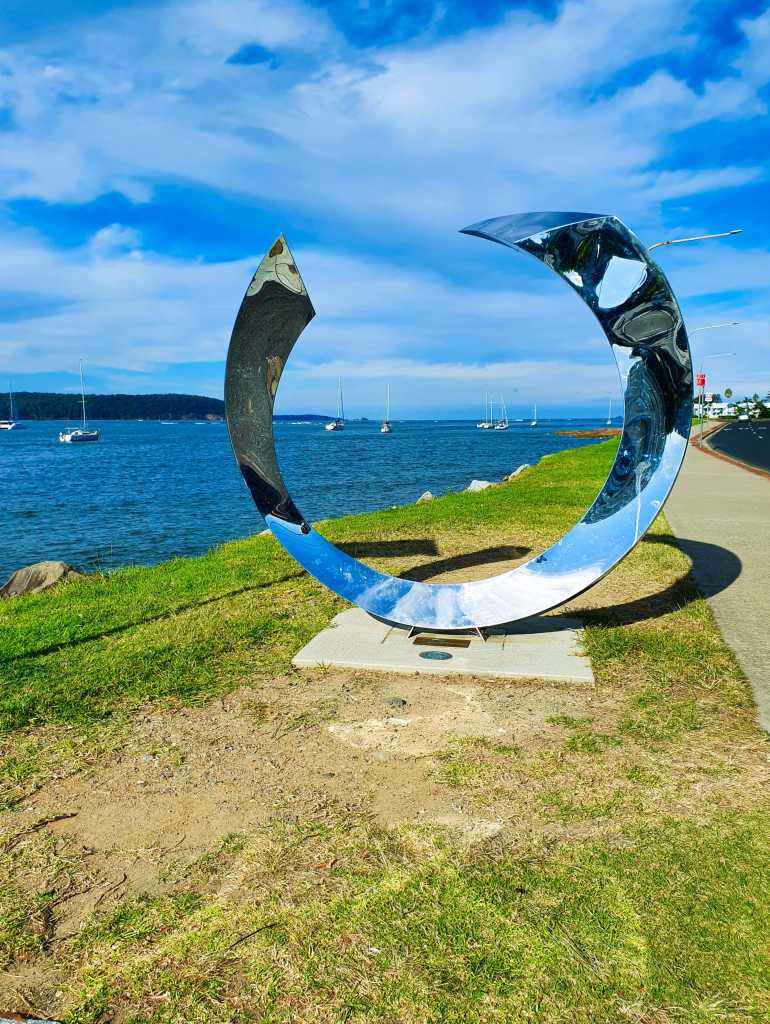 Paseo de esculturas en Batemans Bay