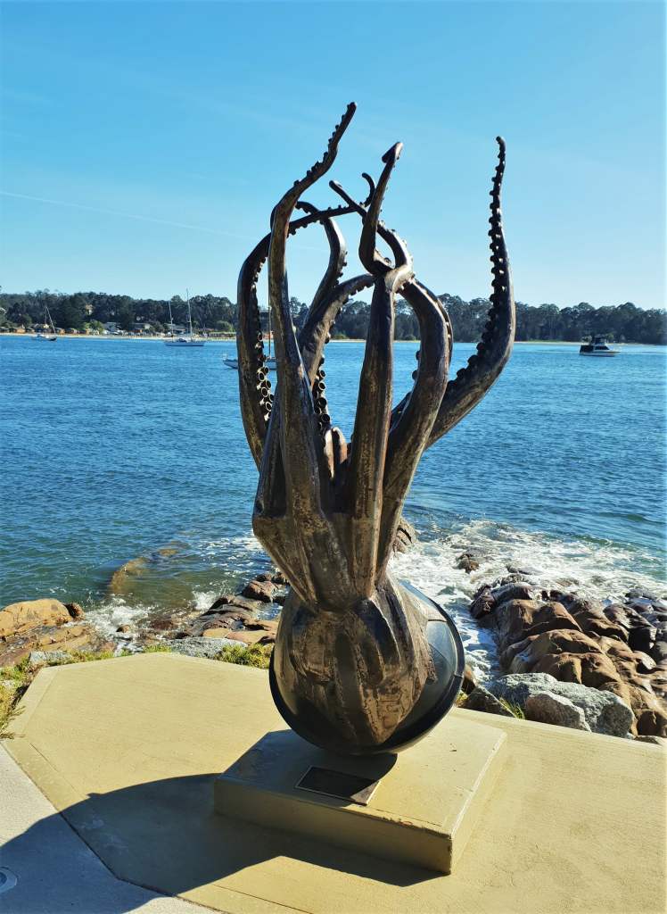 Paseo de esculturas en Batemans Bay